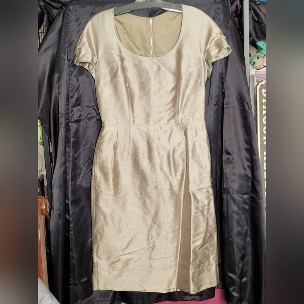 Celery Green Dress -- WITH POCKETS